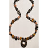 Baltic Amber "Sleepy Bees in the Smoke Light" Necklace - Amber Bee Collection #5